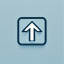 Back to top icon that a user can click to return to the top of the page